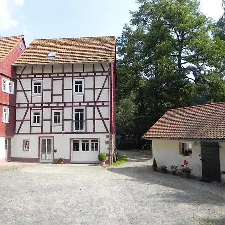 Tiererlebnishof Obermuehle Apartment Biebergemund